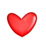 Red Heart Clip Art N17