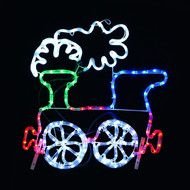 Animated Christmas Train Rope Light