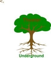 Cartoon Tree And Roots
