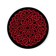 Red Celtic Knot