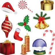 Christmas Ornament Clip Art N19