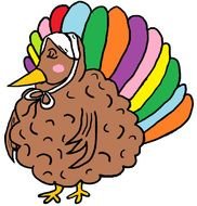 Thanksgiving Turkey Clip Art N20