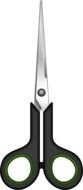 Clip Art of the sharp scissors