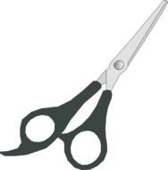 Hair Scissors Clip Art N6
