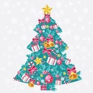 Christmas Tree Vector