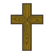Wooden Cross Vector