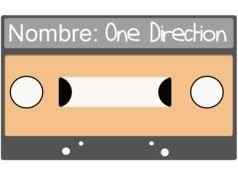 Cassete De One Direction drawing