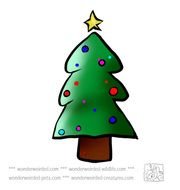 Christmas Tree Clip Art N72