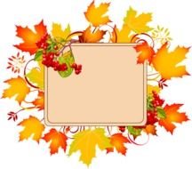 Fall Borders Clip Art N4