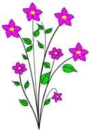 pink Graphics Flower drawing