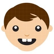 Boy Face Clip Art N7