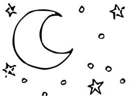 starry sky like graphics