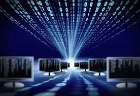 Information Technology as a graphic illustration