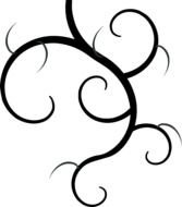 Pumpkin Vines Clip Art N6