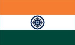 India Flag drawing