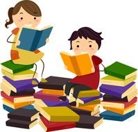 Family Reading drawing