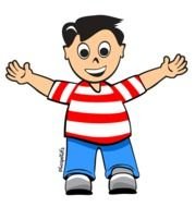 Happy Boy Clip Art N2