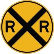 Railroad Crossing Sign Clip Art N10