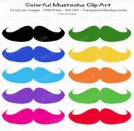 Mustache Clip Art N11