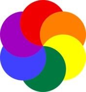 Rainbow Colors Clip Art N2
