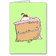 Cartoon Cake Slice