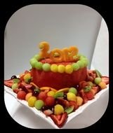 photo of fruit cake