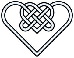 Celtic Heart Knot N3