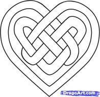 Celtic Heart Knot N4