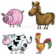 Farm Animals Clip Art N4