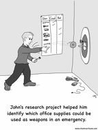 Office Supply Cartoons