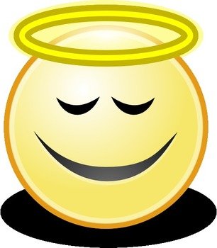 Angel Smiley Face Clip Art N4