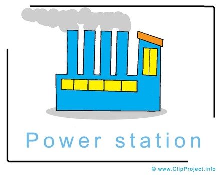 Power Station Clip Art