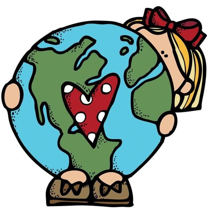 Beautiful Happy Earth Day 2015 Clip Art