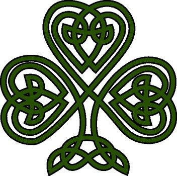 Celtic Shamrock Clip Art N4