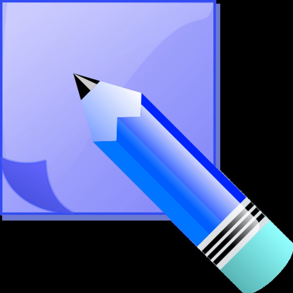 Pad And Pencil Clip Art