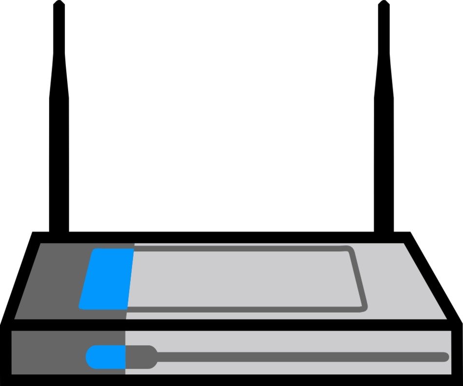 router as a picture for clipart