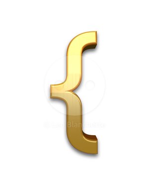 Curly Bracket Clip Art