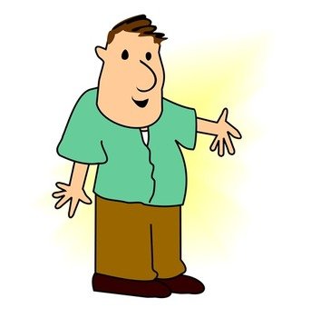 Standing Man Clip Art N3