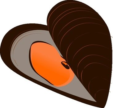 Mussels Clip Art
