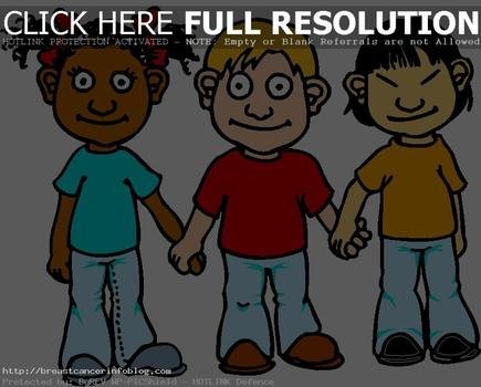 Kids Playing Outside Clipart Black And White