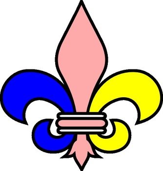 Chama Trina Multicolorida Clip Art