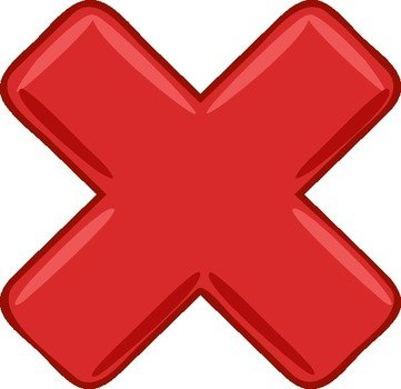 Wrong Clip Art