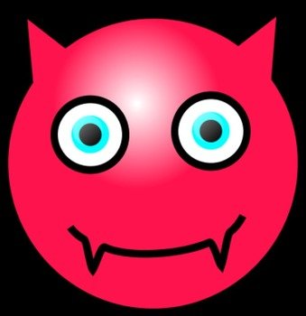 Devil Face Clip Art N4