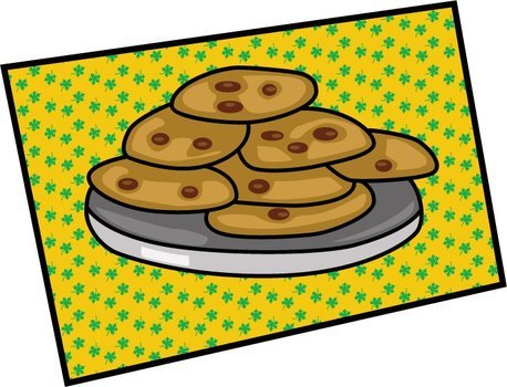 Chocolate Chip Cookie Clip Art N10