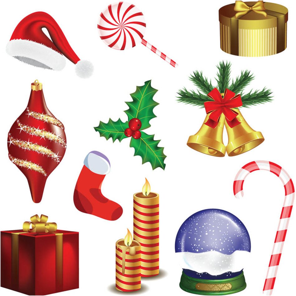 Christmas Ornament Clip Art N19