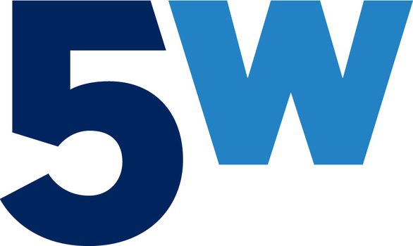 5w pr as a logo
