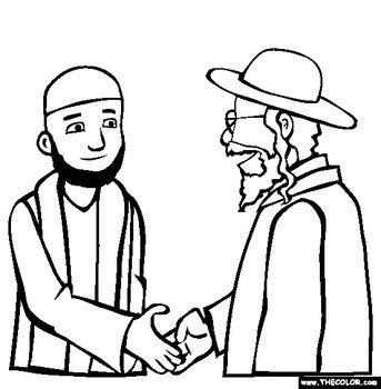 Friendship Coloring Pages
