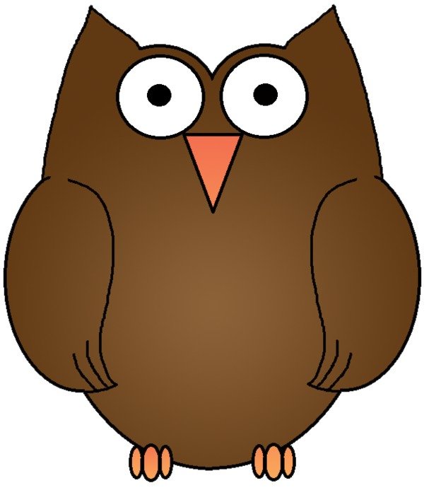 Wise Owl Clip Art N4