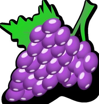 Cartoon Grape Clip Art N2