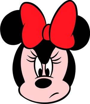Angry Cartoon Face N4